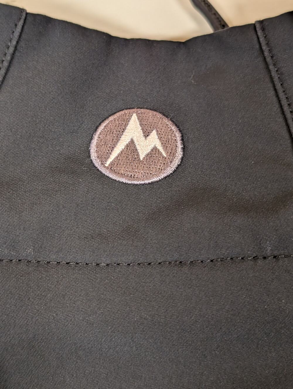 Marmot Lightweight Jacket Men's Size L Black Water Resistant Jacket (1118)